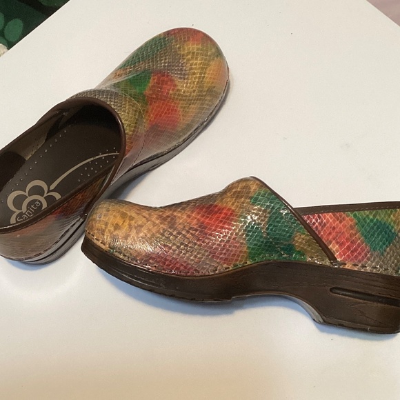 SANITA Danish Clogs Size 40 US 9-9.5 NURSE, WAITRESS Shoes 👞 - Picture 2 of 10